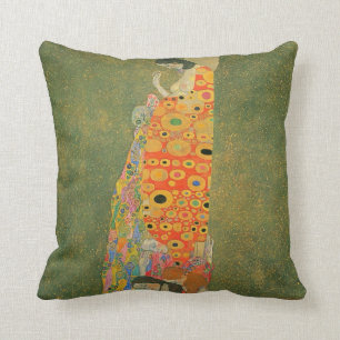 Coussin L'espoir abandonné par Gustav Klimt