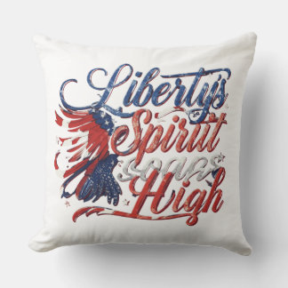 Coussin L'esprit de liberté s'élève