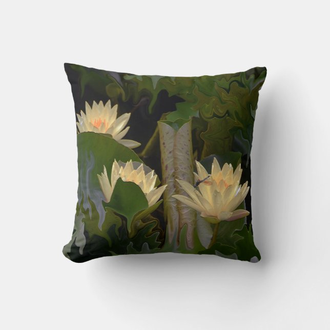 Coussin L'étang de Fae.... (Recto)