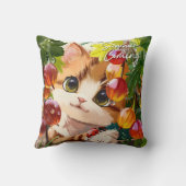 Coussin L'été approche (Verso)