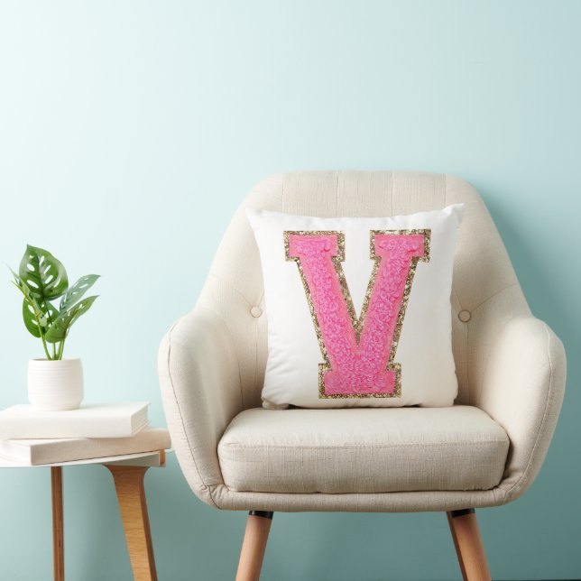 Coussin Lettre (Chaise)