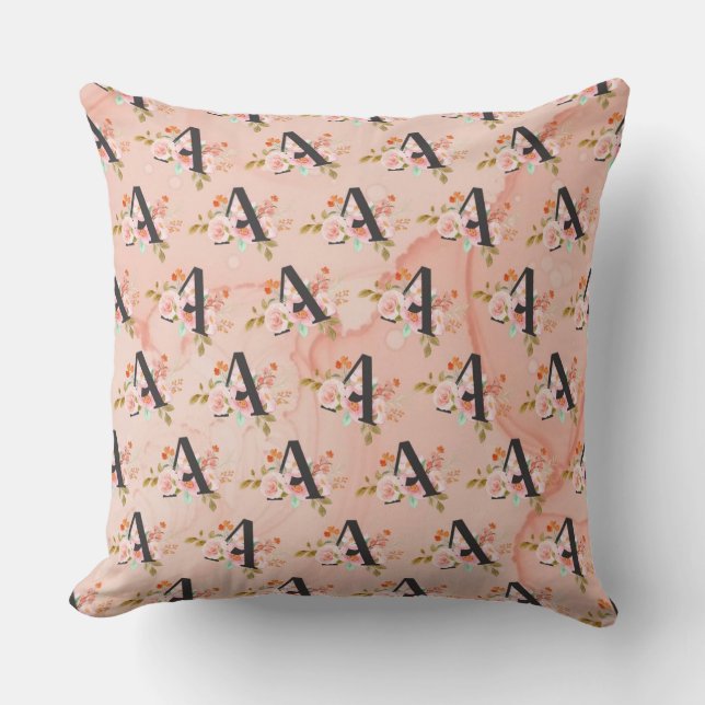 Coussin Lettre A (Recto)