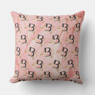 Coussin Lettre B