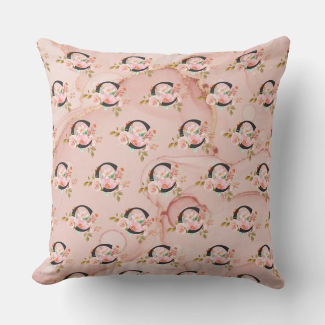 Coussin Lettre C (Recto)