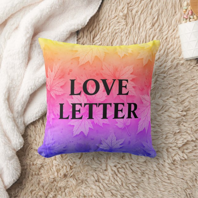 COUSSIN LETTRE D'AMOUR COUCHON (Couverture)