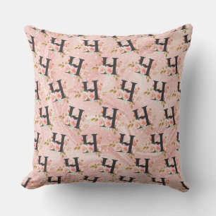 Coussin Lettre H