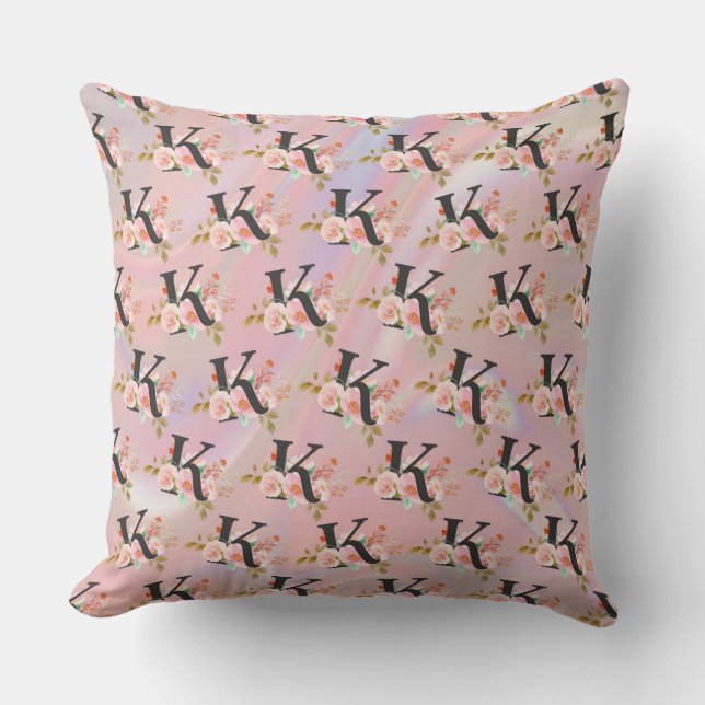 Coussin Lettre K (Recto)