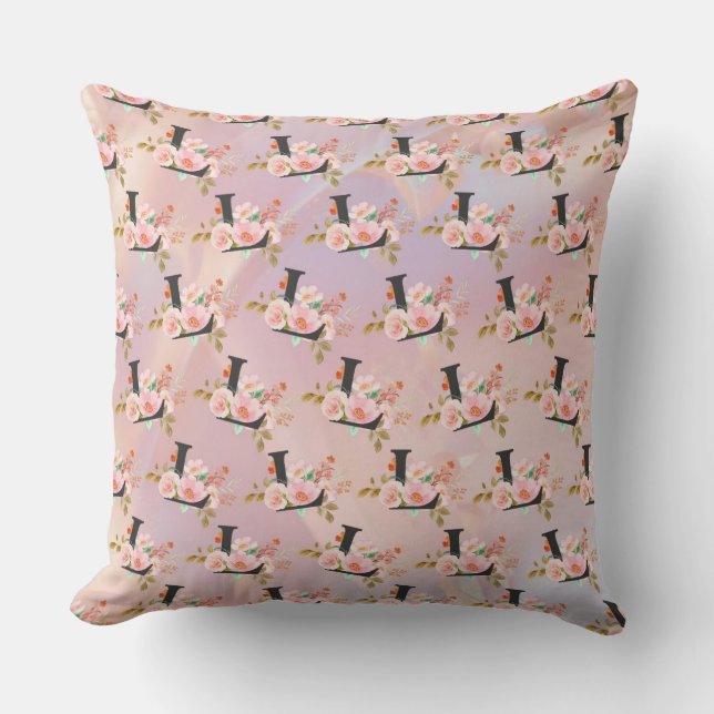 Coussin Lettre L (Recto)