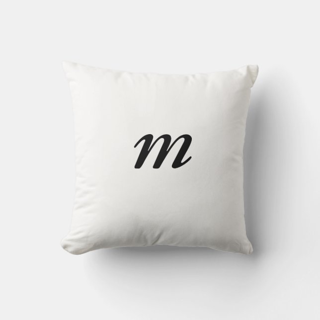 Coussin Lettre m (Recto)