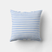 Coussin LETTRE MONOGRAPHIQUE CADRE Bleu CHAUSSURES (Verso)