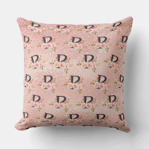 Coussin Lettre P