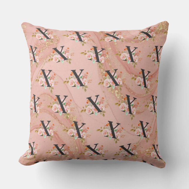 Coussin Lettre X (Recto)