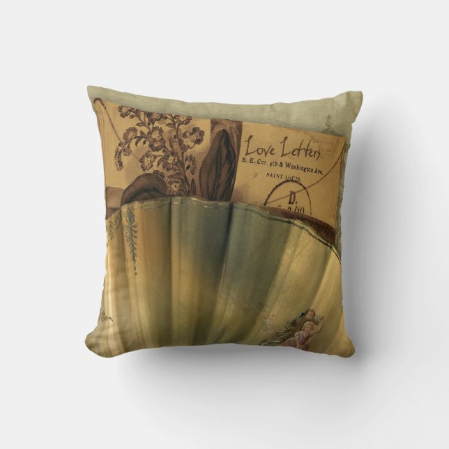 Coussin Lettres d'amour Valentine (Recto)