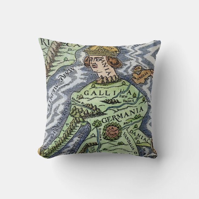 COUSSIN L'EUROPE EN TANT QUE REINE, 1588 (Recto)