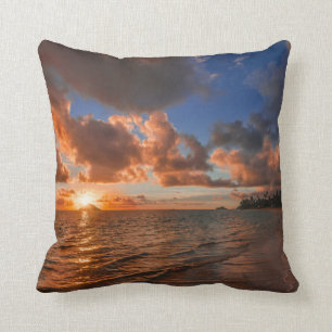 Coussin Lever de soleil à l'île de Mokulua