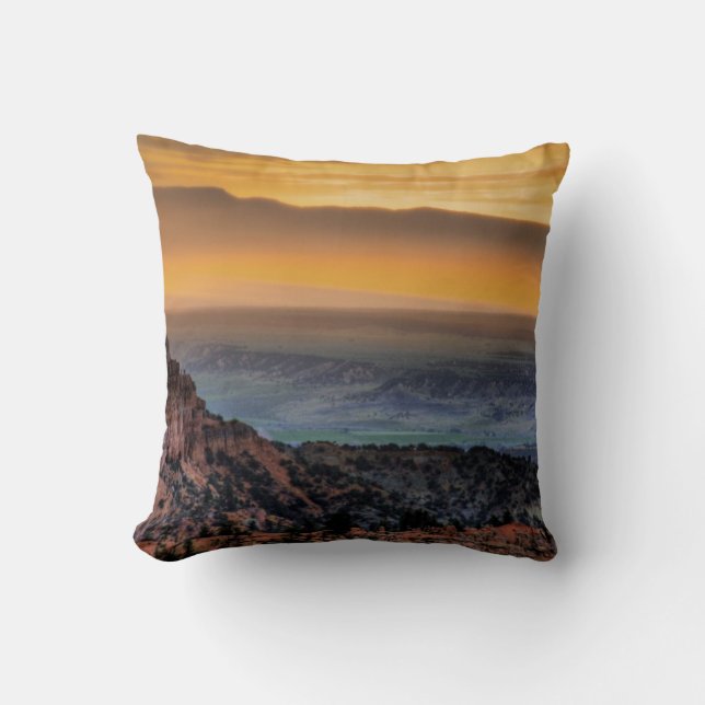 Coussin Lever de soleil au canyon de Bryce (Recto)