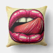 Coussin Lèvres (Verso)