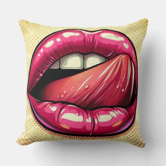 Coussin Lèvres (Recto)