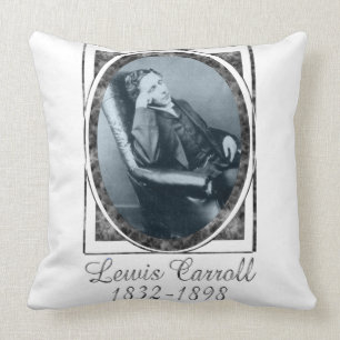 Coussin Lewis Carroll