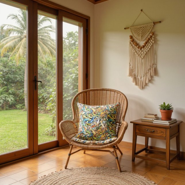 Coussin lézard forestier (Créateur téléchargé)