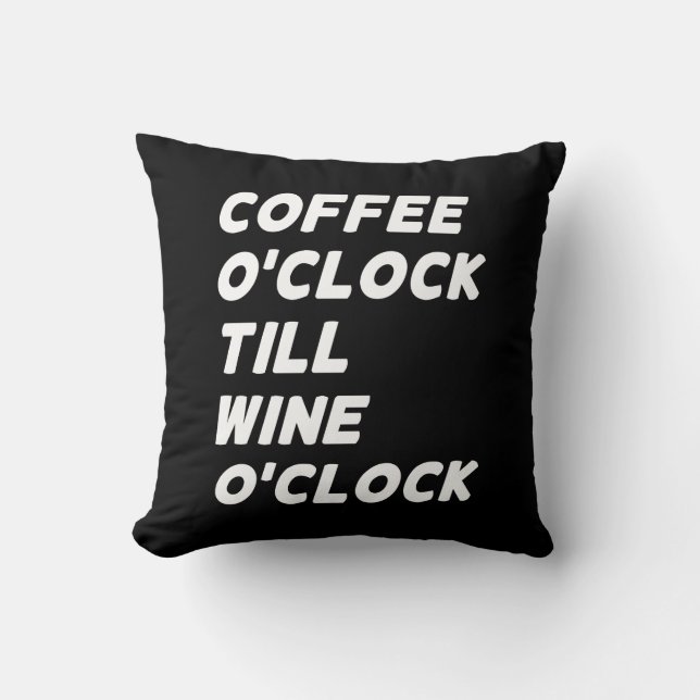COUSSIN L'HEURE DU CAFÉ JUSQU'À L'HEURE DU VIN (Recto)