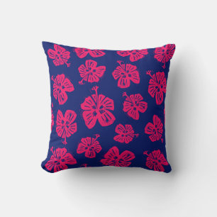 Coussin L'hibiscus tropical pour un peu de paradis chez so