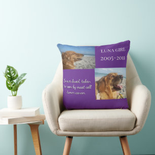 Coussin L'histoire L'amour ne finit jamais
