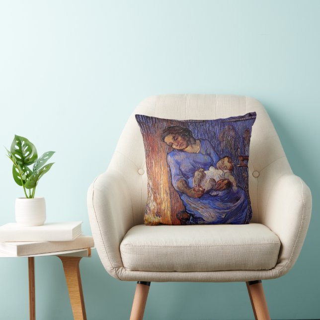 Coussin L'homme est en mer par Vincent van Gogh (Chaise)