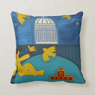 Coussin L'homme sous le pont 2006