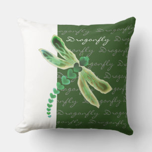 Coussin Libellule 20"" carreau x20