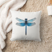 Coussin Libellule bleue - Insecte Faune et flore Amateur d (Couverture)