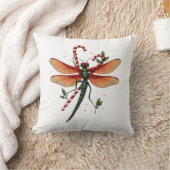 Coussin Libellule Bonbon de Noël (Couverture)