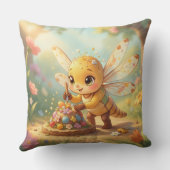 Coussin Libellule – Nectar d'étoile de la nuit silencieuse (Verso)