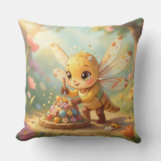 Coussin Libellule – Nectar d'étoile de la nuit silencieuse