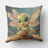 Coussin Libellule – Nectar stellaire de la nuit silencieus (Verso)