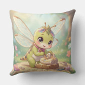 Coussin Libellule – Nectar stellaire de la nuit silencieus (Verso)