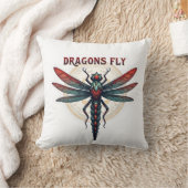 Coussin Libellule Steampunk Usinée Cool - Dragons Volent - (Couverture)