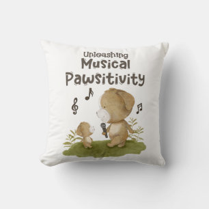 Coussin Libération de la sensibilité musicale - Amoureux d