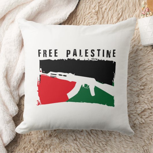 Coussin Libérer la Palestine (Couverture)