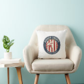 Coussin Liberté Cachée Patriotique Illusion Optique Patrio (Chaise)
