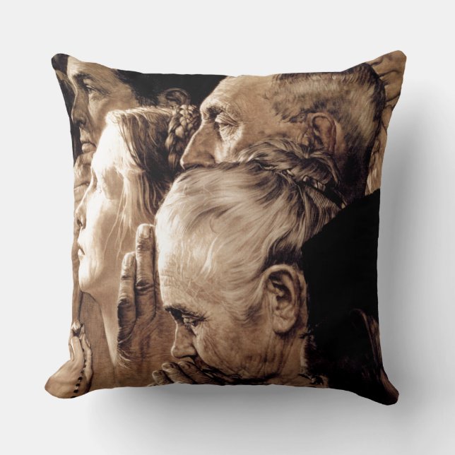 Coussin Liberté de culte (Recto)