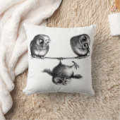 Coussin Liberté et Amusement - Hiboux (Couverture)