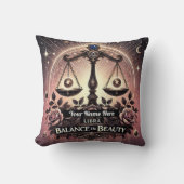 Coussin Libra "Balance in Beauty" Jeu d'oreiller (Recto)