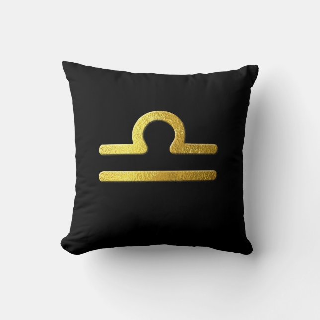 Coussin Libra Gold (Recto)