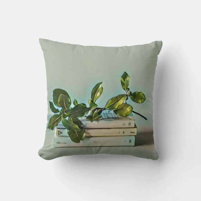 Coussin Librarian birthday gift (Recto)