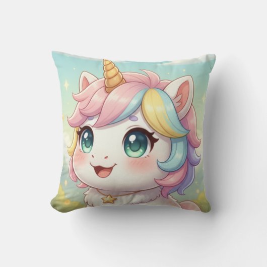 Coussin licorne 3 (Recto)