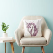 Coussin Licorne à halo d'ange (1) (Chaise)