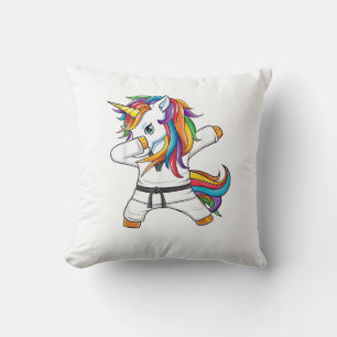 Coussin Licorne de Dabbing Karaté Taekwondo Enfants Filles