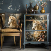 Coussin Licorne de la Forêt Enchantée | Château Doré