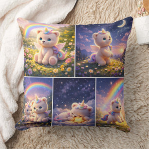 Coussin licorne en peluche/décoration de nurserie